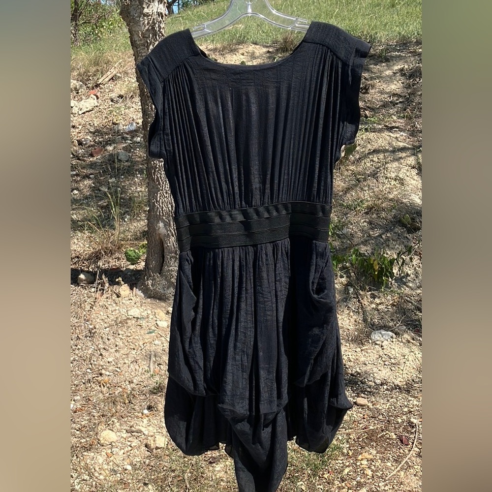 Atmosphere Black Peasant Dress Sz10 (please see description about the size)
